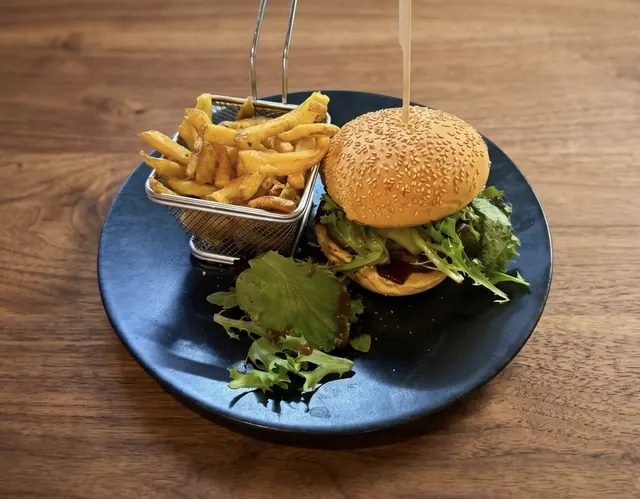 Burger de bison