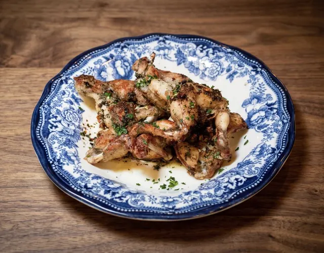 Cocotte de cuisses de grenouilles