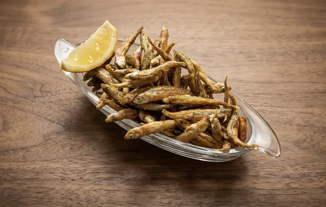 Friture d’éperlans